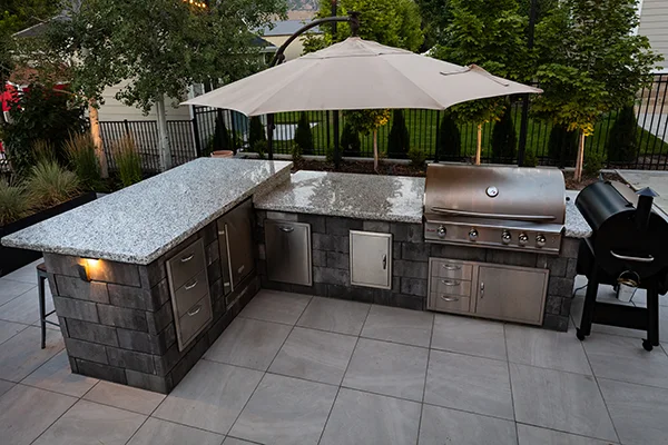 An Outdoor kitchen from Jones Outdoors