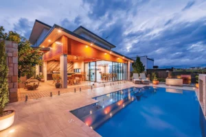 Luxury backyard swimming pools from Jones Outdoors